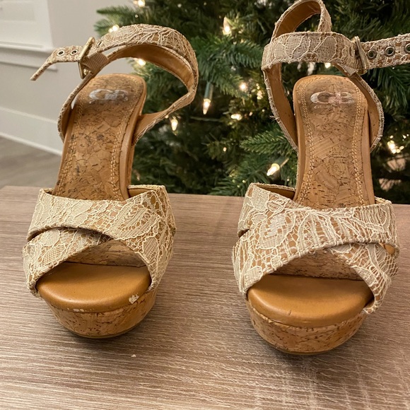 Crock lace heels - Picture 1 of 5